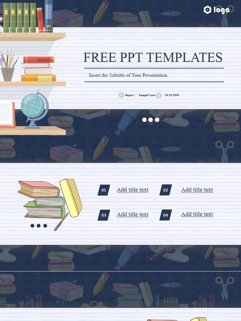 Fresh Education Theme PPT Templates | PDF
