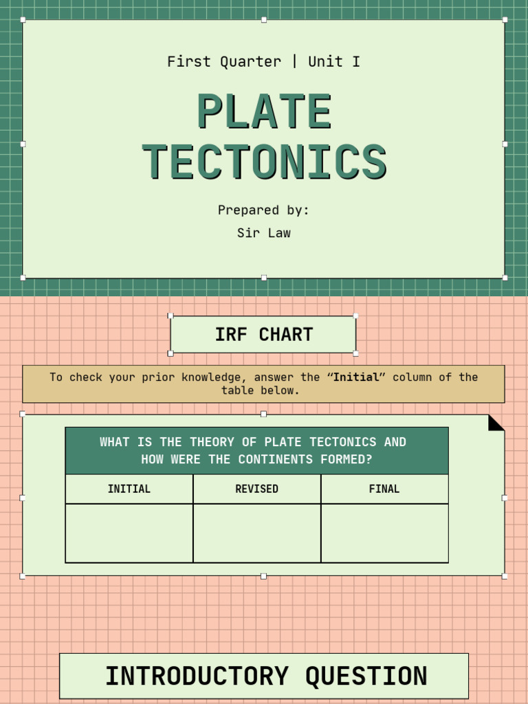 Plate Tectonics Theory Pdf Plate Tectonics Geophysics