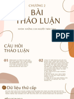 BÀI THẢO LUẬN