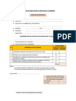Anexo 03 - Ficha Calificación PIM Empresa