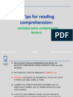 Tips For Reading