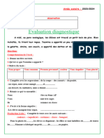 Evaluation Diagnostique - Yahia Cherif Elkhatab