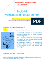 Topic 03 Stock and Index Futures