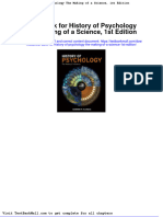 Test Bank For History of Psychology The Making of A Science 1st Edition