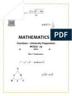 MCR3U-03 Course Syllabus 2023 - 2024 (For Students)