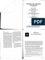 Anthony, R. Govindarajan, V. Sistemas de Control de Gestión. Cap. 5