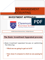 Investment Appraisal Full Slides