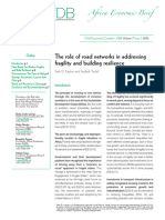 AEB Vol 7 Issue 5 The Role of Road Networks in Addressing Fragility and ...