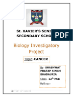 Cancer - Investigatory - Project Send
