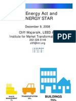 DC Energy Act and Energy Star