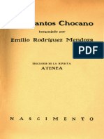 José Santos Chocano: Emiliorodríguez Mendoza