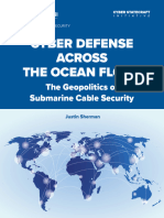 Cyber Defense Across The Ocean Floor The Geopolitics of Submarine Cable Security