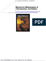 Solution Manual For Mathematics A Discrete Introduction 3rd Edition