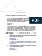 Guía N° 3 (Respuestas) Estadística Descriptiva