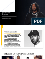 English Presentation Kendrick