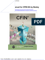 Solution Manual For Cfin 6th by Besley