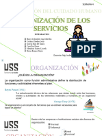 Exposición Organización de Los Servicios - Semana 4