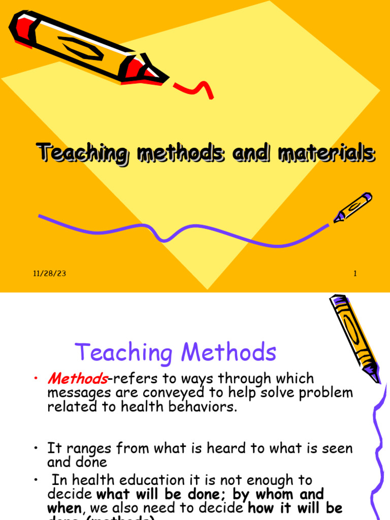 7 Teaching Methods | PDF | Lecture | Teaching Method