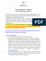 Trabalho Bimestral - 2° Bimestre - 2 - 2023 - Homem - Sociedade - e - Meio - Ambiente