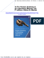 Test Bank For Human Anatomy Physiology Laboratory Manual Cat Version 11 Edition Elaine N Marieb