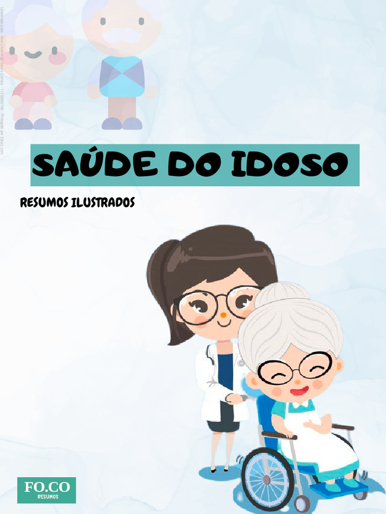 Saude Do Idoso Foco Resumos Ok Pdf Terceira Idade Envelhecimento