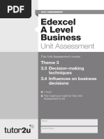 3.3 and 3.4 Edexcel Unit Assessment PDF