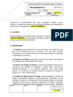 PRC-SST-021 Procedimiento para Permisos de Trabajo