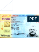 DNI - Juan Vicente Benito LLopis