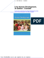 Test Bank For Human Development 10th Edition Crandell