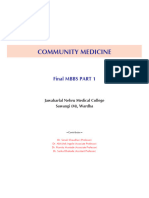 Mbbs Community Medicine Vol - 1 & 2