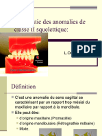 Cours Anomalies de Classe II Squelletique