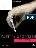 Wittgenstein and Theology Philosophy Theology Compress