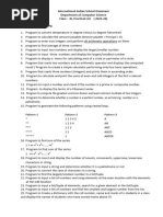 Practical List XI 2023-24