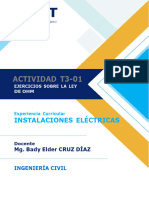 ACTIVIDAD 2 GRUPO 2 - Ejercicios Sobre La Ley de Ohm