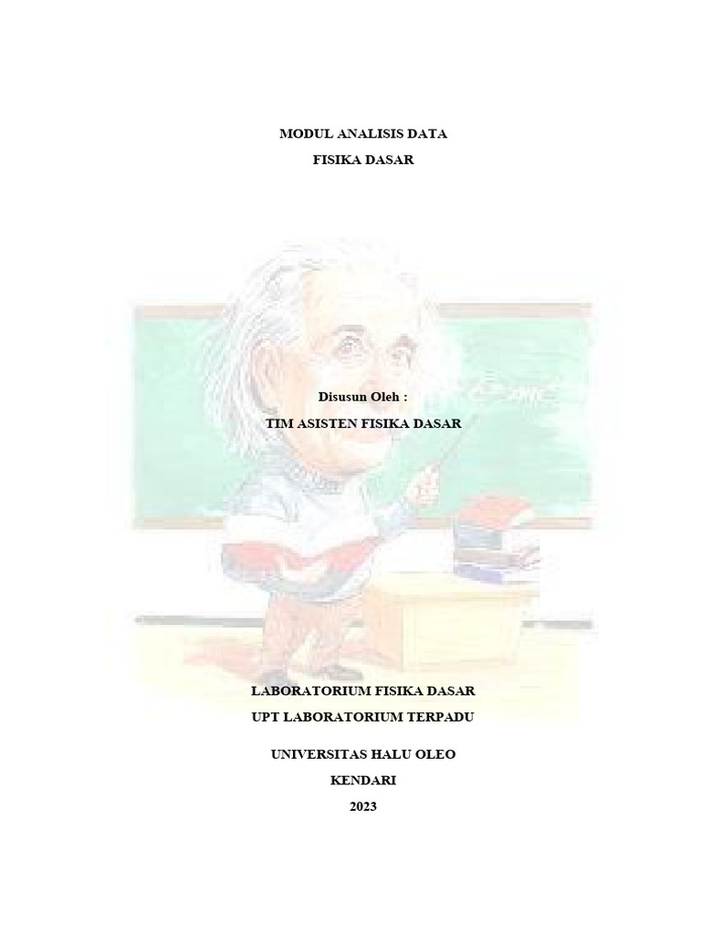 Analisis Data Percobaan Fisika Dasar | PDF | Metode & Bahan Ajar