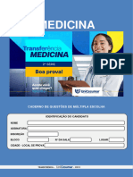 Prova Transfer - Ncia 2 Serie Medicina 2023.2