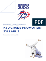 Kyu Grade Syllabus Mar 2020