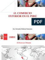 El Comercio Exterior en El Peru