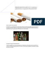 Que El Tabaco?: Droga Estimulante Del Sistema Nervioso Central
