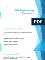 MUH 301 Engineering Economics - Week 7-1