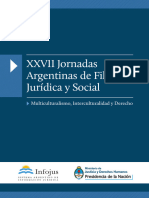 XXVII Jornadas Argentinas Filosofia Juridica Social