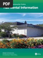 Willingdon Centre Rental Information