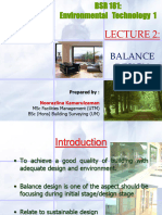 Lecture 1.2-Balance Design