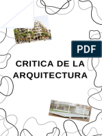 Critica de La Arquitectura