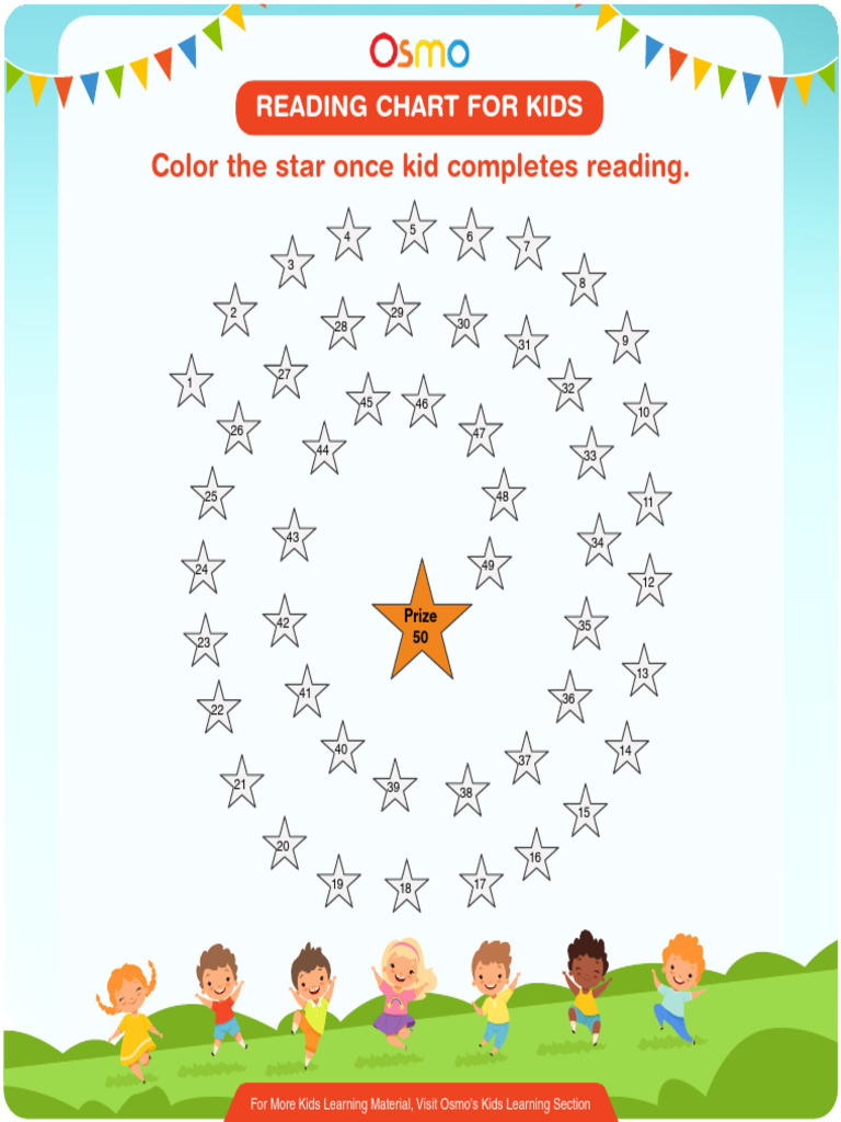 Reading Chart For Kids | PDF