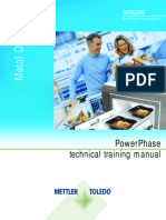 METTLER TOLEDO PowerPhase Technical Training Manual