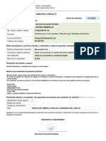 Carta Solicitud Especializada