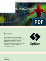 Spiber Inc Medžiaga