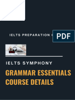 Course Details Ielts Grammar Essentials