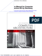 Solution Manual For Computer Architecture 6th by Hennessy
